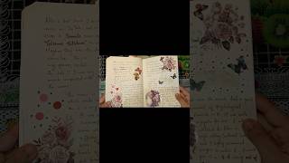 Journal With Me  Aesthetic ✨ Relaxing 🩷 shorts shortsvideo journalwithme [upl. by Nylatsyrc]