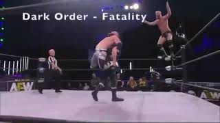 AEW Finisher  Dark Order  Fatality plus many more moves [upl. by Letti]