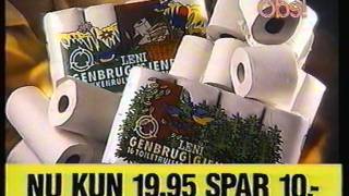 TV2 reklameblok fra 1990erne [upl. by Uranie]