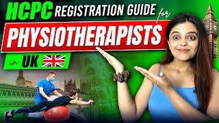 HCPC Registration for Physiotherapists in UK  HCPC Registration in UK  Step by Step Process [upl. by Arhat]