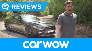 Ford Mustang V8 Sports Car 2018 review  Mat Watson Reviews [upl. by Petronilla]