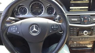 w212 Mercedes E350 4matic 7G acceleration 060 mph 0100 kph [upl. by Enelrae840]