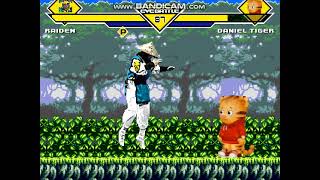 Mugen 911 Raiden vs Daniel Tiger [upl. by Jessen]