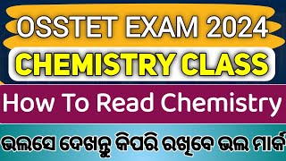 OSSTET 2023 NOTIFICATIONSYLLABUS DETAILS DISCUSSIONHOW TO SCORE GOOD MARKCHEMISTRY STRATEGY [upl. by Yelsew]