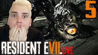 HO QUASI ROTTO LA TV DALLA PAURA IL FIGLIO  RESIDENT EVIL 7 Walkthrough LIVE ITA HD PARTE 5 [upl. by Catie]