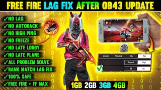 FREE FIRE LAG FIX 1GB 2GB RAM  FREE FIRE LAG PROBLEM SOLVED  HOW TO FIX LAG 2GB 3GB 4GB MOBILE 📲 [upl. by Just]