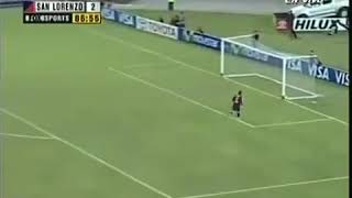 Error de Juan Pablo Carrizo  River vs San Lorenzo Copa Libertadores 2008 [upl. by Farkas482]