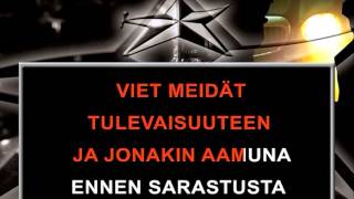 Juice Leskinen  Musta Aurinko Nousee Karaoke [upl. by Toft]