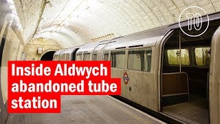 Inside abandoned Aldwych station  City Secrets  Time Out [upl. by Anirac]