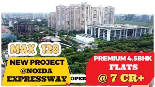 New launch projects in Noida Max 128 Noida Max estate 128 Noida☎️9560955050 Luxury flats in Noida [upl. by Arayt471]