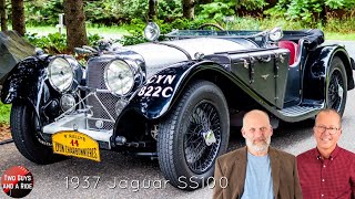 Jaguar SS100  Owned by J Paul Nesse [upl. by Yrekcaz]