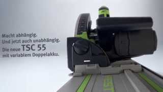 Festool AkkuTauchsäge TSC 55 [upl. by Rigdon]