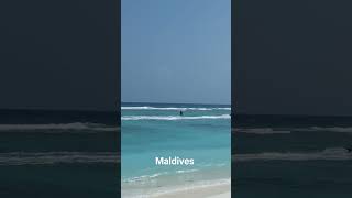 Maldives  Hulhumale beach  Island life [upl. by Kassie]