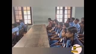 Wadakkanchery Court visit by class VIII students [upl. by Llenrap]