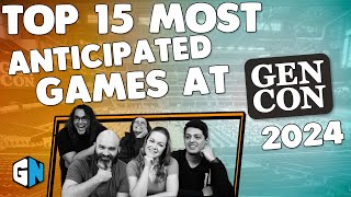 Top 15 Most Anticipated Games at Gen Con 2024 [upl. by Backler]