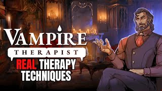 BECOME A THERAPIST Vampire Therapist Gameplay First Impressions [upl. by Eibob611]