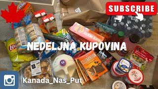 Zivot u Kanadi  Kupujemo Nezdravu hranu 🇨🇦 GMO food [upl. by Dodge]