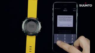 Suunto Traverse How to pair with iPhone and adjust settings [upl. by Ardussi]