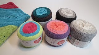 Red Heart Its a Wrap  Yarn Review amp Completed Projects [upl. by Niemad]