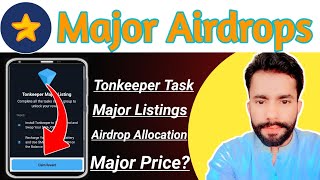 Major Airdrops Tonkeeper Battery Recharge Task Kaisy complete karain  Major Airdrops Allocation [upl. by Ferdie]