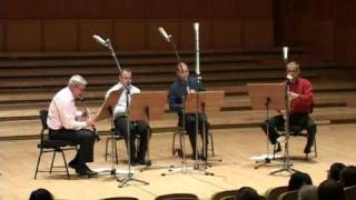 Aragonaise Carmen Bizet clarinet quartet Konickmpg [upl. by Adirf]