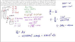 Física 2 Problemas de Dinámica de Fluidos [upl. by Irolam885]