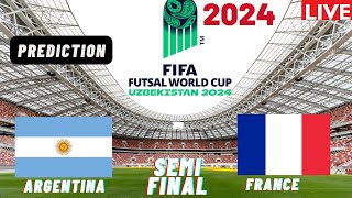 Argentina vs France FIFA FUTSAL World Cup 2024 Semi Final Expert Preview Prediction [upl. by Siocnarf]