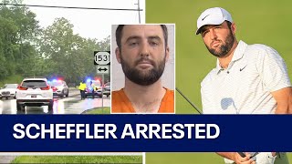 Scottie Scheffler arrested Golfer shares statement after release [upl. by Haswell]