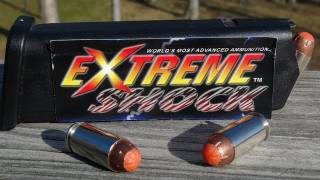 40 quotEXTREME SHOCKquot Ammo Gel Test [upl. by Asusej]