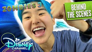 Go Behind the Scenes with Terry Hu  ZOMBIES 3 BTS Moments  Disney Original Movie  disneychannel [upl. by Geddes]