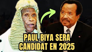 CLÉMENT ATANGANA ANNONCE LA CANDIDATURE DU PRÉSIDENT PAUL BIYA AUX ÉLECTIONS DE 2025 AU CAMEROUN [upl. by Anniroc]