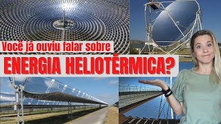 Aproveitamento da ENERGIA SOLAR Como funciona a usina de GERAÇÃO de energia TERMOSSOLAR [upl. by Penoyer999]