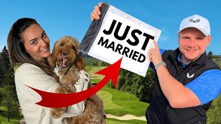 WE GOT MARRIED TODAY ON A GOLF COURSE [upl. by Ethelbert]