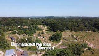 Dithmarschen von oben Albersdorf [upl. by Airet]