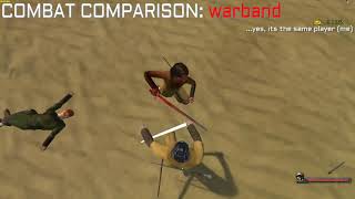 bannerlord vs warband combat comparison [upl. by Jenda]