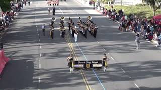 Bassett HS  The Boys of the Old Brigade  2023 Arcadia Band Review [upl. by Silenay]