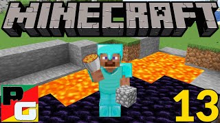 MINECRAFT  Episódio 13  ENGENHARIA da LAVA [upl. by Ahsinahs]