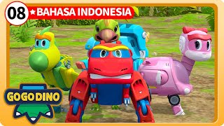 GOGODINO EXPLORERS EP08 Oviraptor Si Pencuri Telur  Kartun Anak  Dinosaurus  GOGODINO Bahasa [upl. by Ralston]