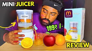 Review Home Citrus fruit juicer Squeezer Apple Grapes Mosambi Juicer on Amazon India [upl. by Belita]