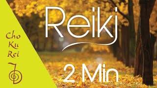 Reiki Music with Bell Every 2 Minutes Reiki 2 Minute Timer Healing Music Reiki healing [upl. by Ytisahc]