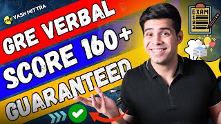 New GRE Verbal 10 Tips and Strategies to score 160  Tricks Revealed  No Coaching Needed [upl. by Cave]