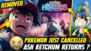 Pokemon Anime JUST CANCELLED Ash Ketchum RETURNS 😭 [upl. by Fenny]