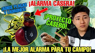 ¡INCREÍBLE Construí Una Alarma Casera Para el Campo 🚜  HAZLO TU MISMO [upl. by Raclima]