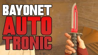 ★ CS2 Bayonet Autotronic FACTORY NEW  CS2 Knife Gameplay [upl. by Eadnus129]