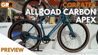 Corratec Allroad Carbon Apex 2024  Preview  La Gravel de Corratec más premium [upl. by Lenee128]