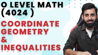 O level Math Paper 1  Coordinate Geometry and Inequalities  Past Papers [upl. by Nivlac]