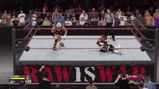 WWE2K16 February Week 2 Raw Match 2 Dustin Runnels vs Marc Mero [upl. by Seaman]