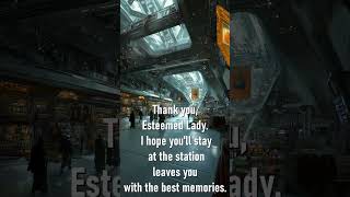 The Orion Transfer Station  A Sci Fi Story  scifitales sciencefictionstory scifi [upl. by Enicar]