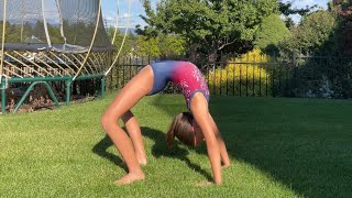 How to do a front walkover in less than one day [upl. by Dorette943]