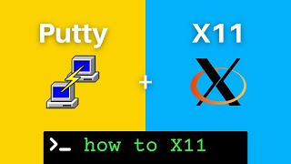 How to x11 Forward with Putty on Windows [upl. by Alba819]